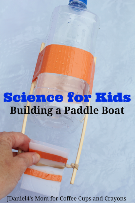 Science for Kids Build a Paddle Boat