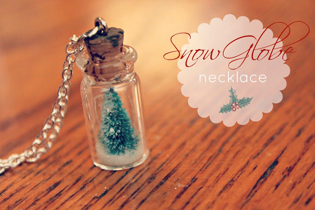 Snow Globe Necklace