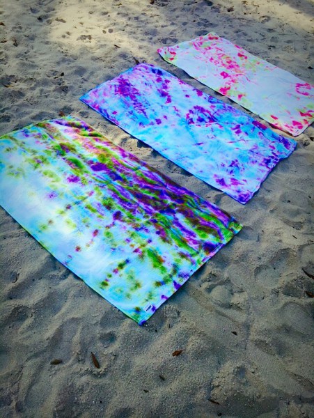 Tie Dye Beach Towels
