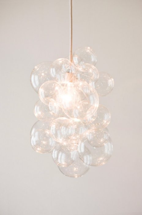 DIY Bubble Chandelier