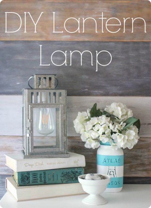 DIY Lantern Lamp