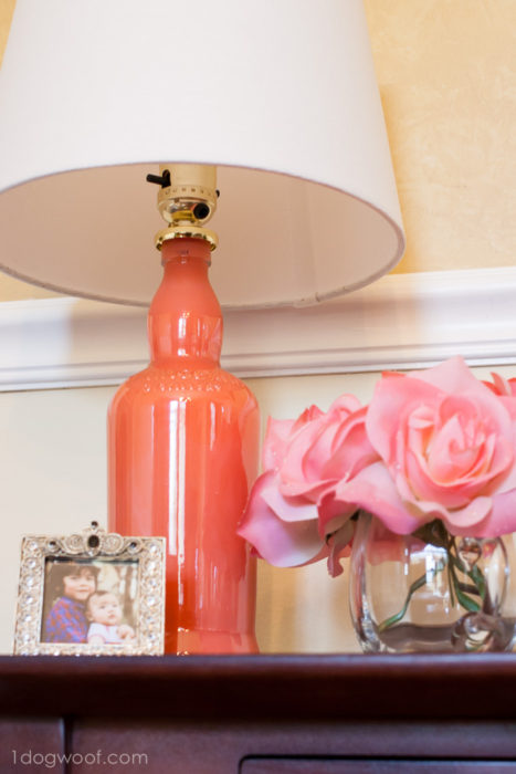 DIY Painted Lamp Upcycle