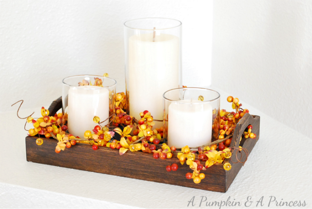 fall-candle-centerpiece