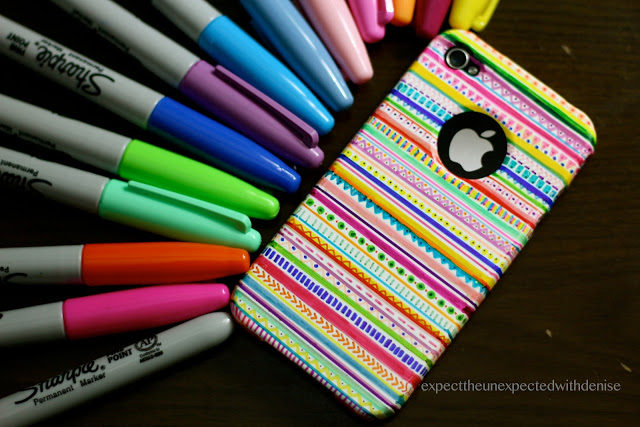 DIY: Tribal print iPhone case