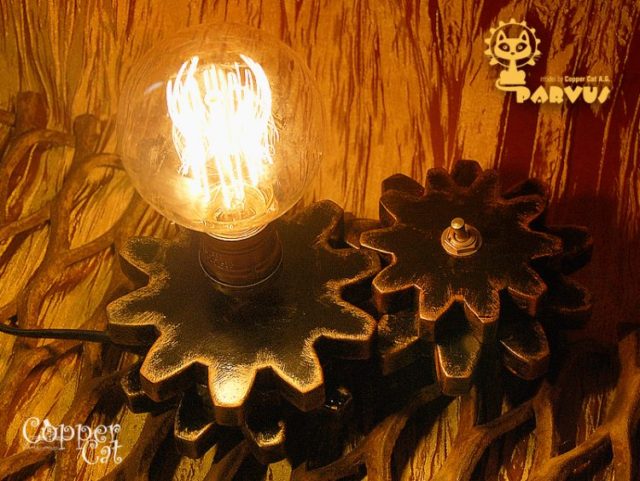 Parvus Industrial Steampunk Table Lamp