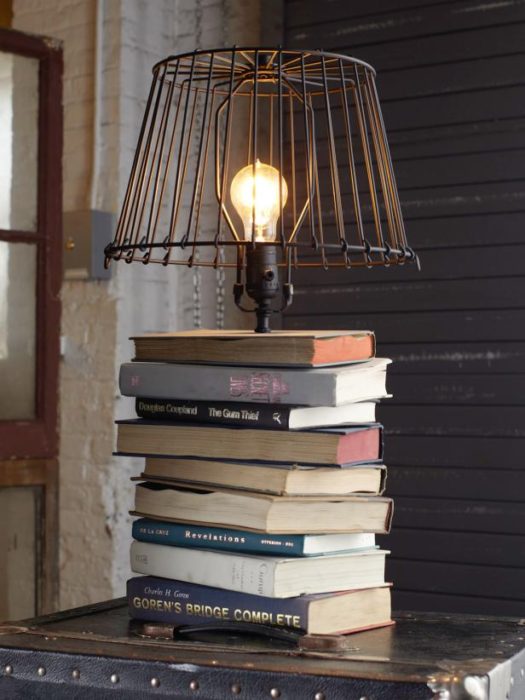 homemade study lamp