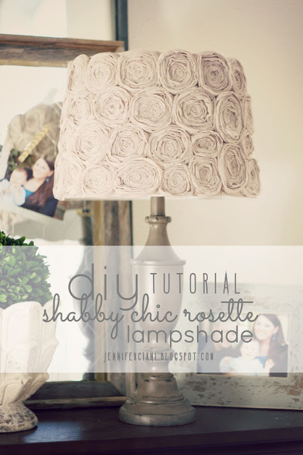 diy-shabby-chic-rosette-lampshade