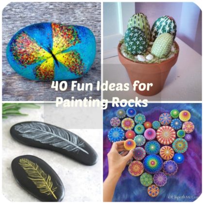 40 Creative Ideas for Making Painted Rocks