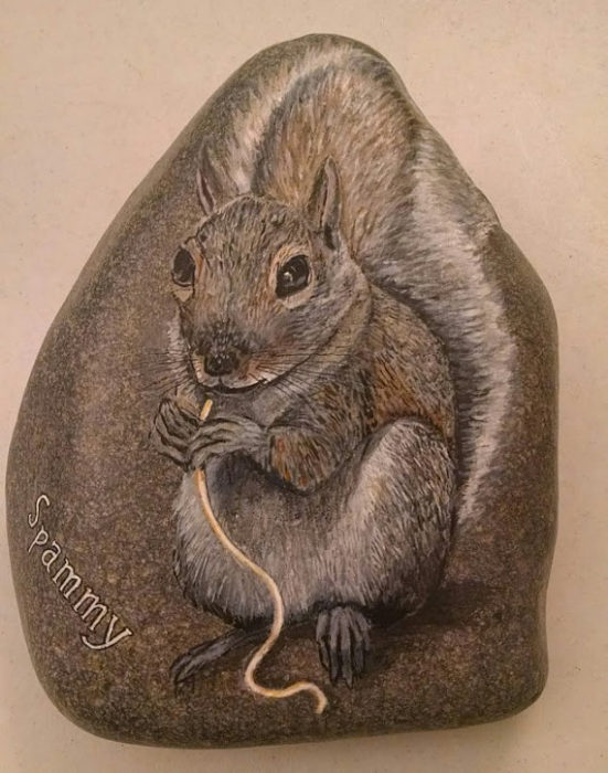 squirrle-wildlife-art