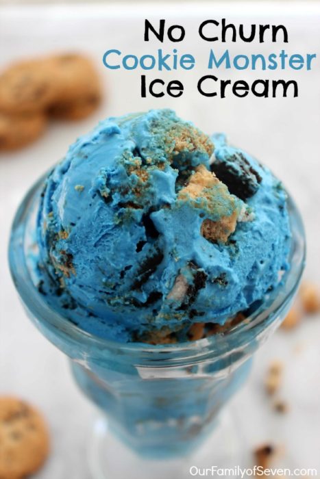 no-churn-cookie-monster-ice-cream