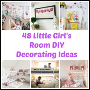 48 DIY Decorating Ideas for a Little Girl's Room