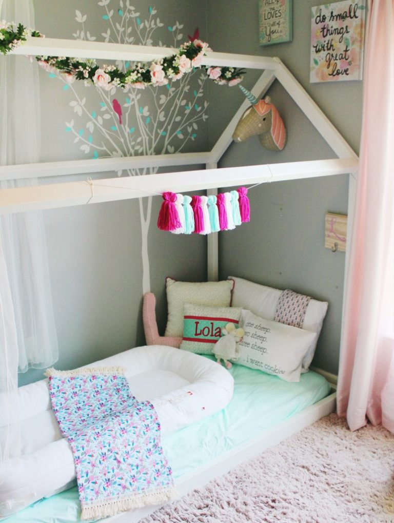 48 DIY Decorating Ideas for a Little Girl's Room