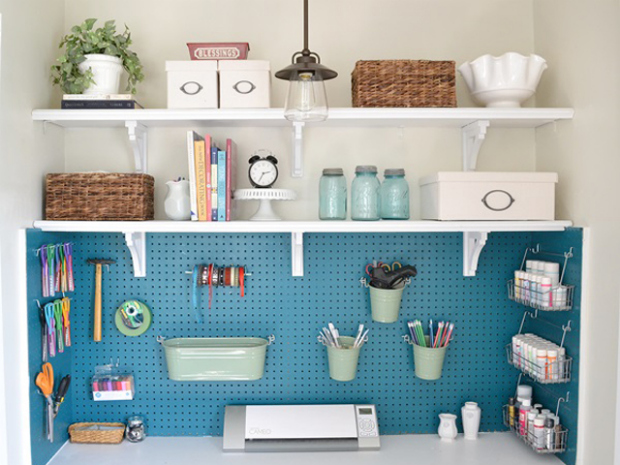 40 Craft Room Design Ideas for Better Organization & Creativity