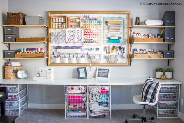 40 Craft Room Design Ideas for Better Organization & Creativity