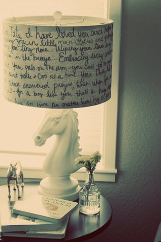 Sharpie Marker Lamp Shade