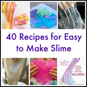 40 Recipes for Easy to Make Slime