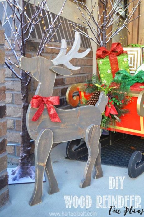40 Festive Diy Outdoor Christmas Decorations