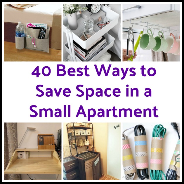 40 Best Ways To Save Space In A Small Apartment,One Bedroom Apartment Design Ideas