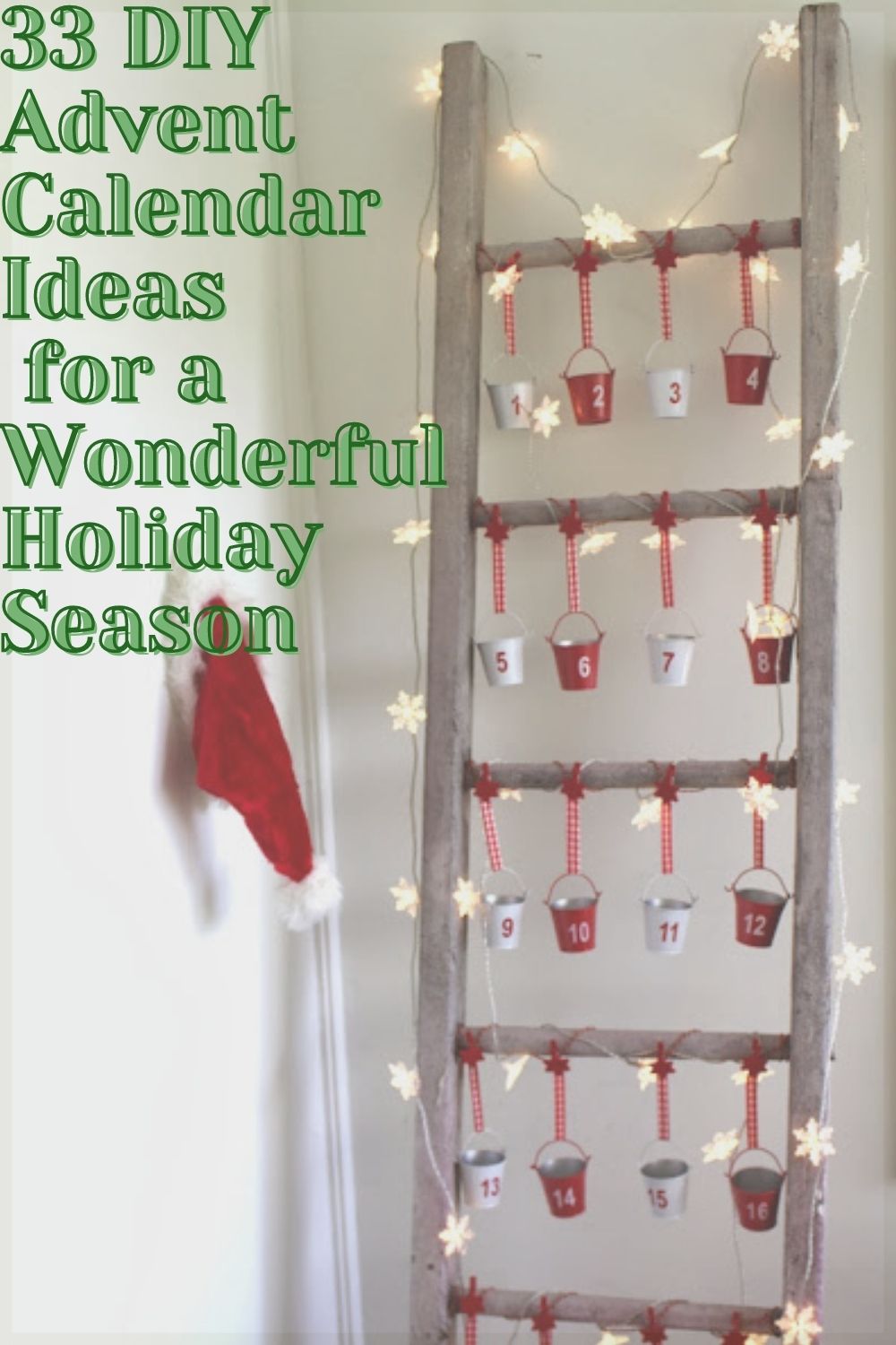 33 DIY Advent Calendar Ideas for a Wonderful Holiday Season