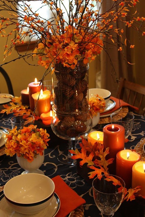 37 Show Stopping DIY Thanksgiving Centerpieces