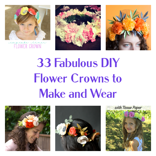 33 Fabulous DIY Flower Crowns to Make and Wear
