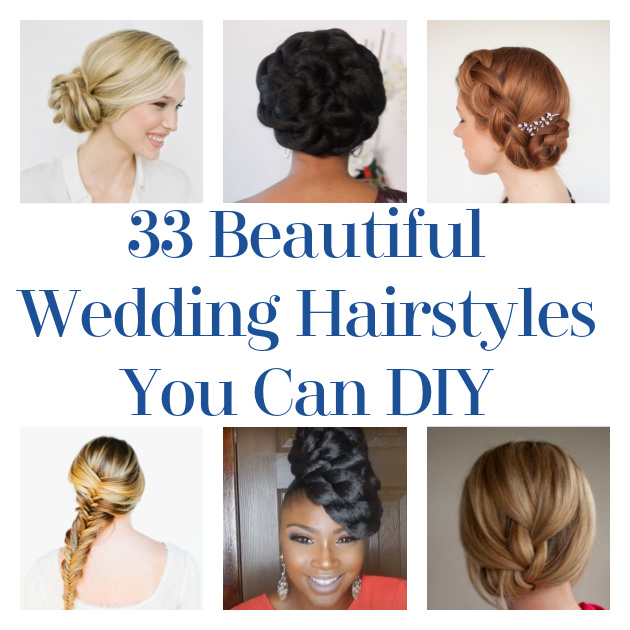 33 Beautiful Wedding Hairstyles You Can DIY