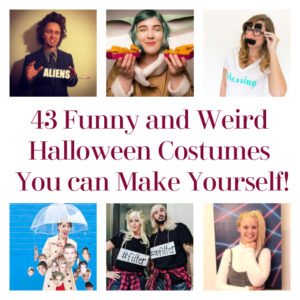 43 Funny and Weird Halloween Costumes You can Make Yourself!
