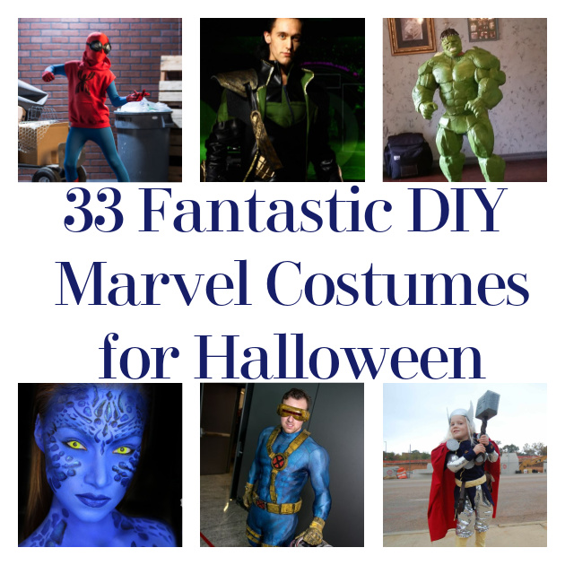 33 Fantastic DIY Marvel Costumes for Halloween