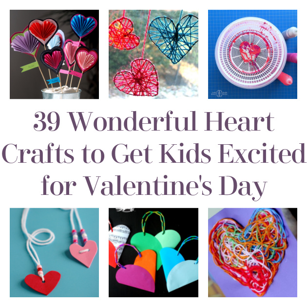 6 Easy Valentine's Crafts for Kids - Happy Hooligans