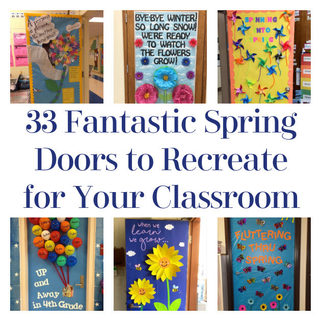 33 Fantastic Spring Doors to Recreate for Your Classroom