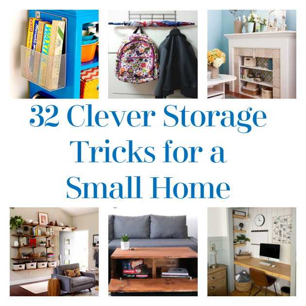 32 Clever Storage Tricks for a Small Home