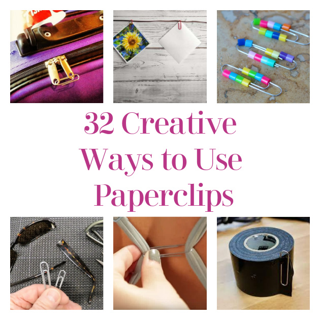 32 Creative Ways to Use Paperclips