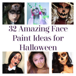 32 Amazing Face Paint Ideas For Halloween Halloween 300x300