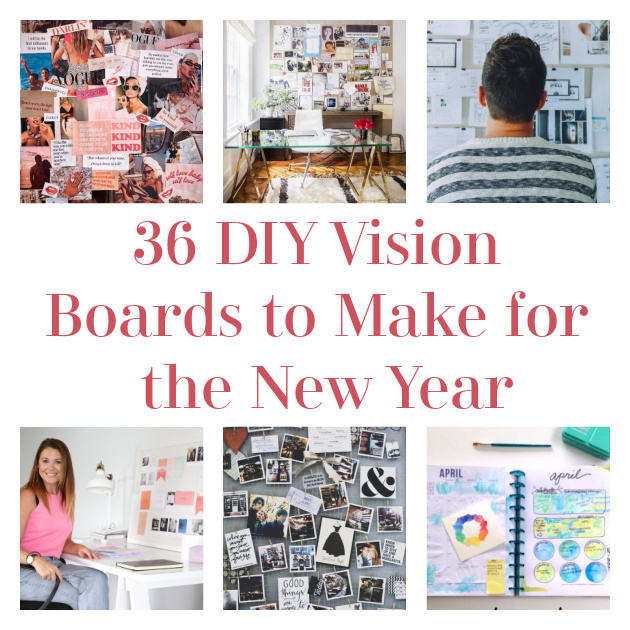 new year vision board assignment