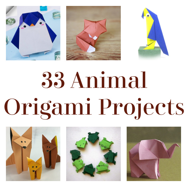 33 Animal Origami Projects