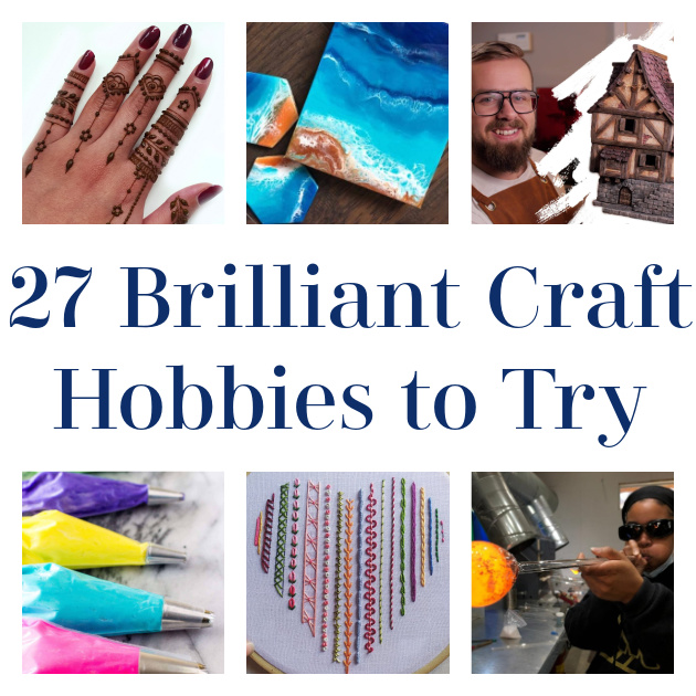 Creative hobby ideas for adults: which craft is right for you