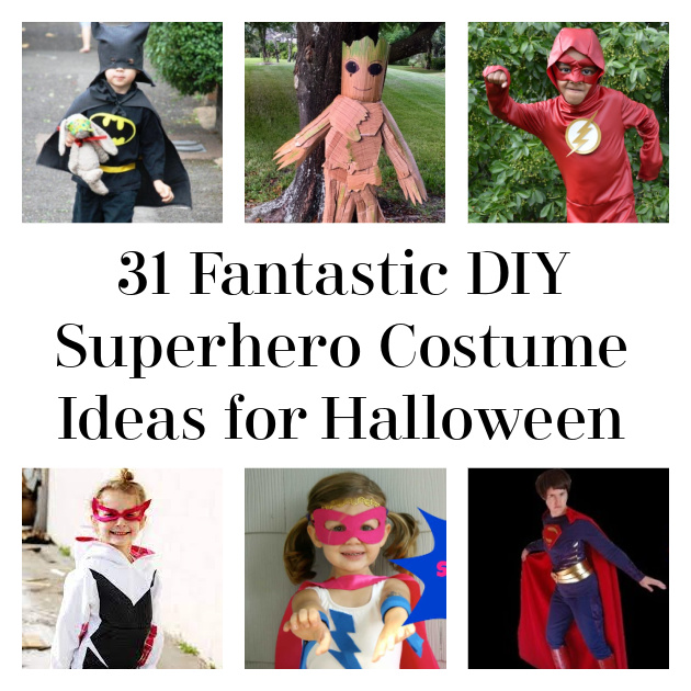 31 Fantastic DIY Superhero Costume Ideas for Halloween