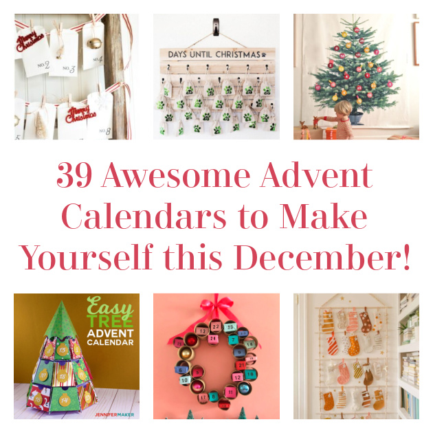 39 DIY Advent Calendar Ideas - How to Make an Advent Calendar